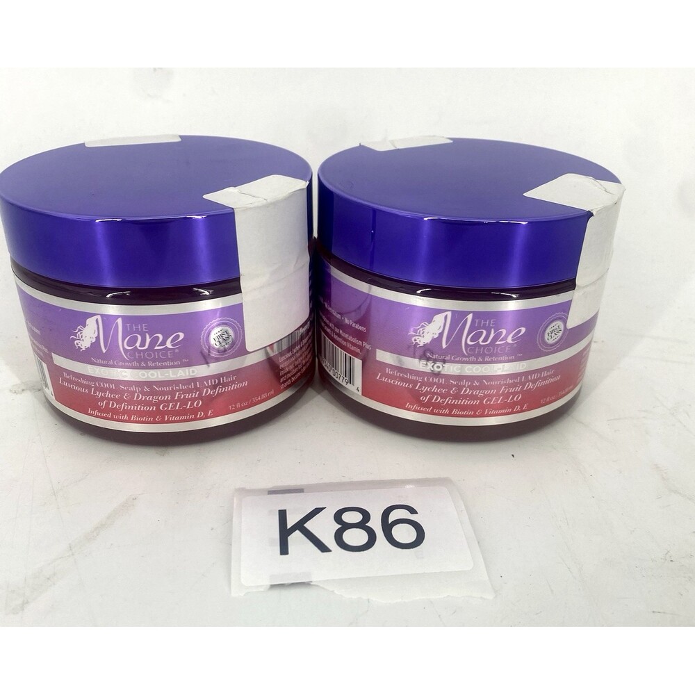 2 Pack - The Mane Choice Exotic Cool-Laid Curl Definition Gel Lychee Dragonfruit